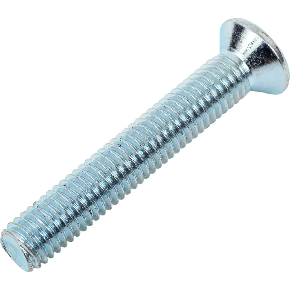 Изображение товара Винт DIN965 с потайной головкой M8x50 6 шт оцинкованный