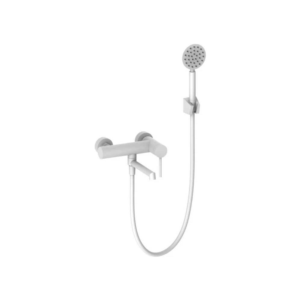 Изображение товара Однорычажный смеситель для ванны ViEiR короткий излив белый настенный