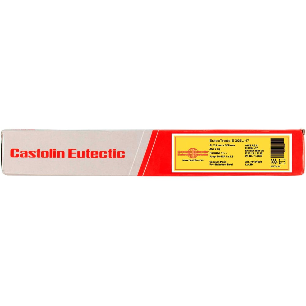 Изображение товара Электроды CASTOLIN EutecTrode E309L-17 для сварки нержавеющих сталей