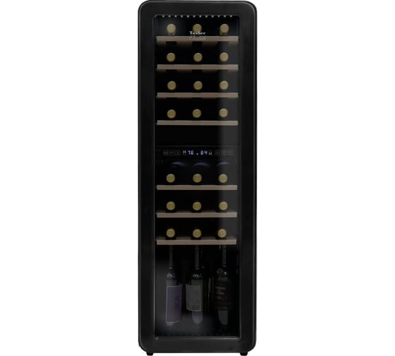 Изображение товара Винный шкаф TESLER CWC-308 BLACK 00000203201