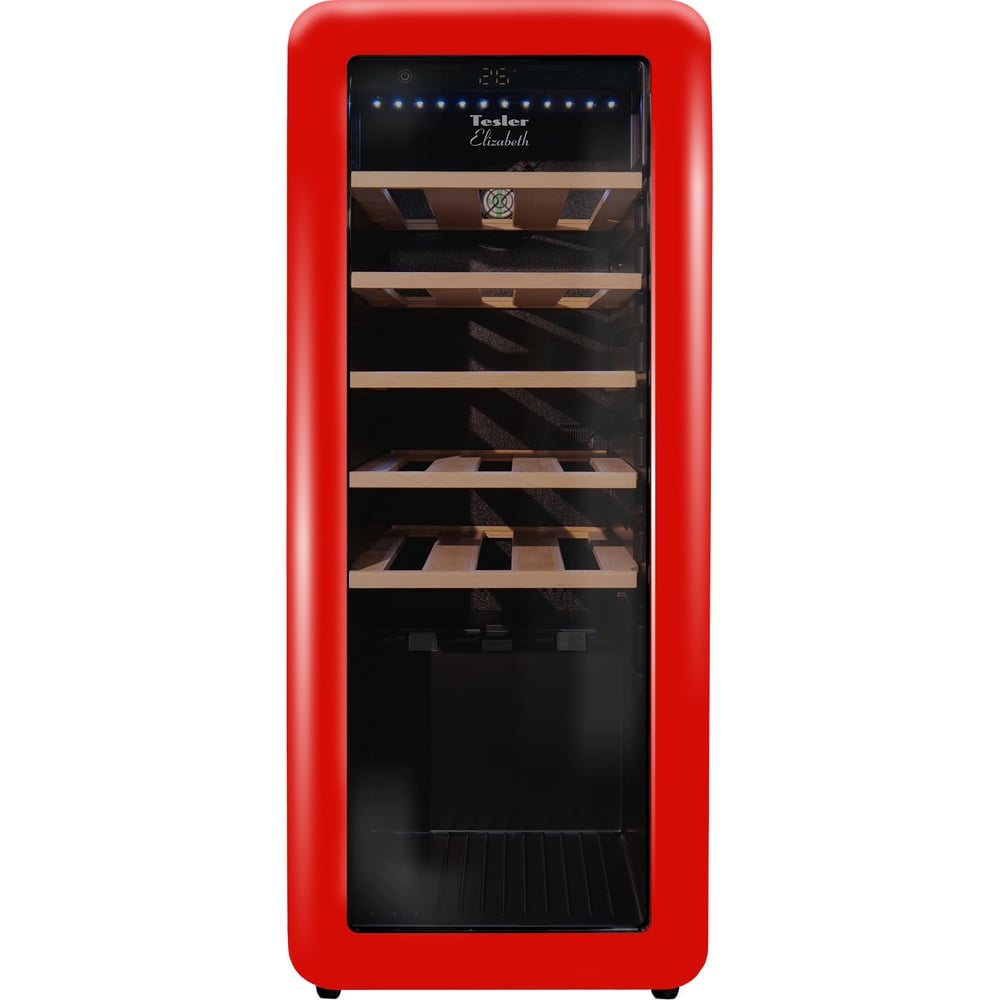 Изображение товара Винный шкаф TESLER CWC-248 RUBY RED LD 24 бутылки с электронным управлением