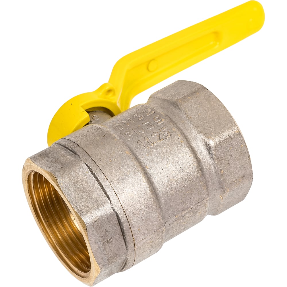 Изображение товара Кран шаровой латунный LD Pride 47.32.В-В.Р GAS Ду 32 газовый кран