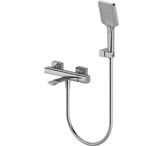 Изображение товара Смеситель для ванны однорычажный ViEiR короткий излив, хром, настенный V473031