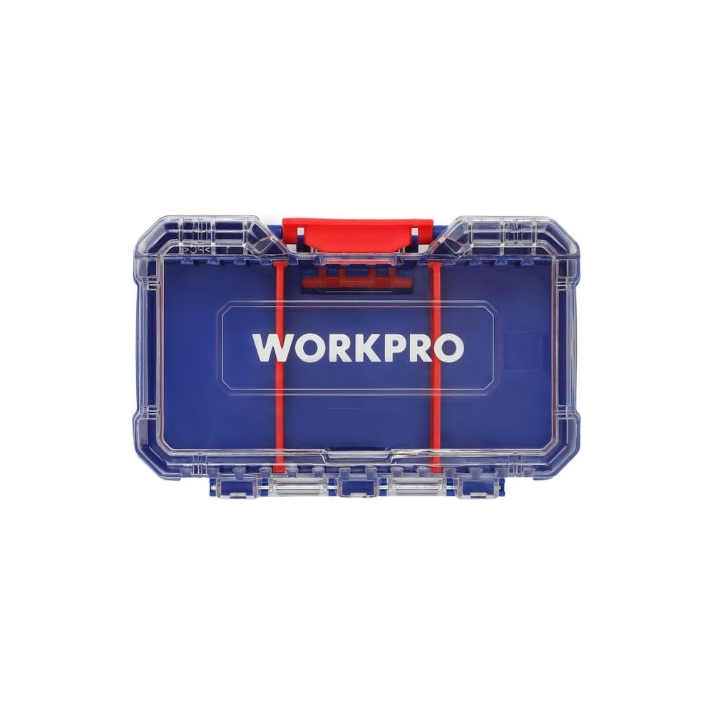 Изображение товара Органайзер WORKPRO PRO РТА-S 160x95x45мм с прозрачной крышкой