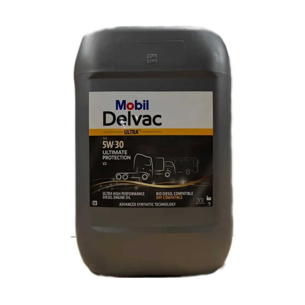 Изображение товара Масло моторное MOBIL Delvac Ultra Ultimate Protection V2 5W-30 20 л