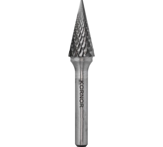Изображение товара Бор-фреза KORNOR M0513BM03 коническая (2-ая насечка) 432051303