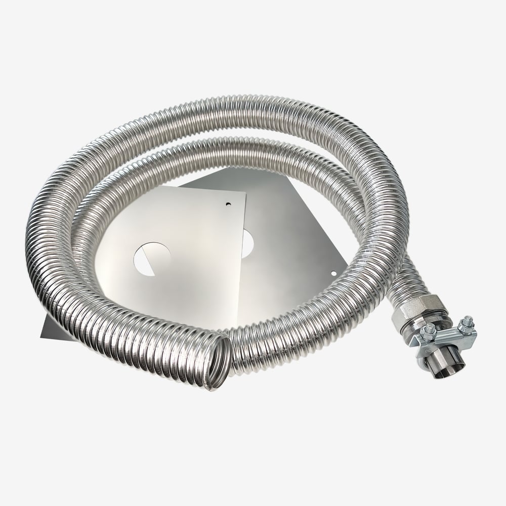 Изображение товара Система отвода выхлопных газов генератора STACORT 2м патрубок 25 мм