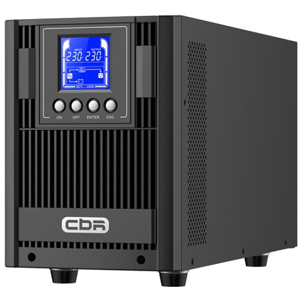 Изображение товара Источник бесперебойного питания CBR Online 1500VA/1500W Tower 4 Schuko LCD USB RS232