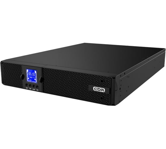 Изображение товара Источник бесперебойного питания CBR Online 3000VA/3000W RT 9 x C13, LCD, HID-USB, RS232, EPO, SNMP slot ESN-3KRT-9I-LCHERSC
