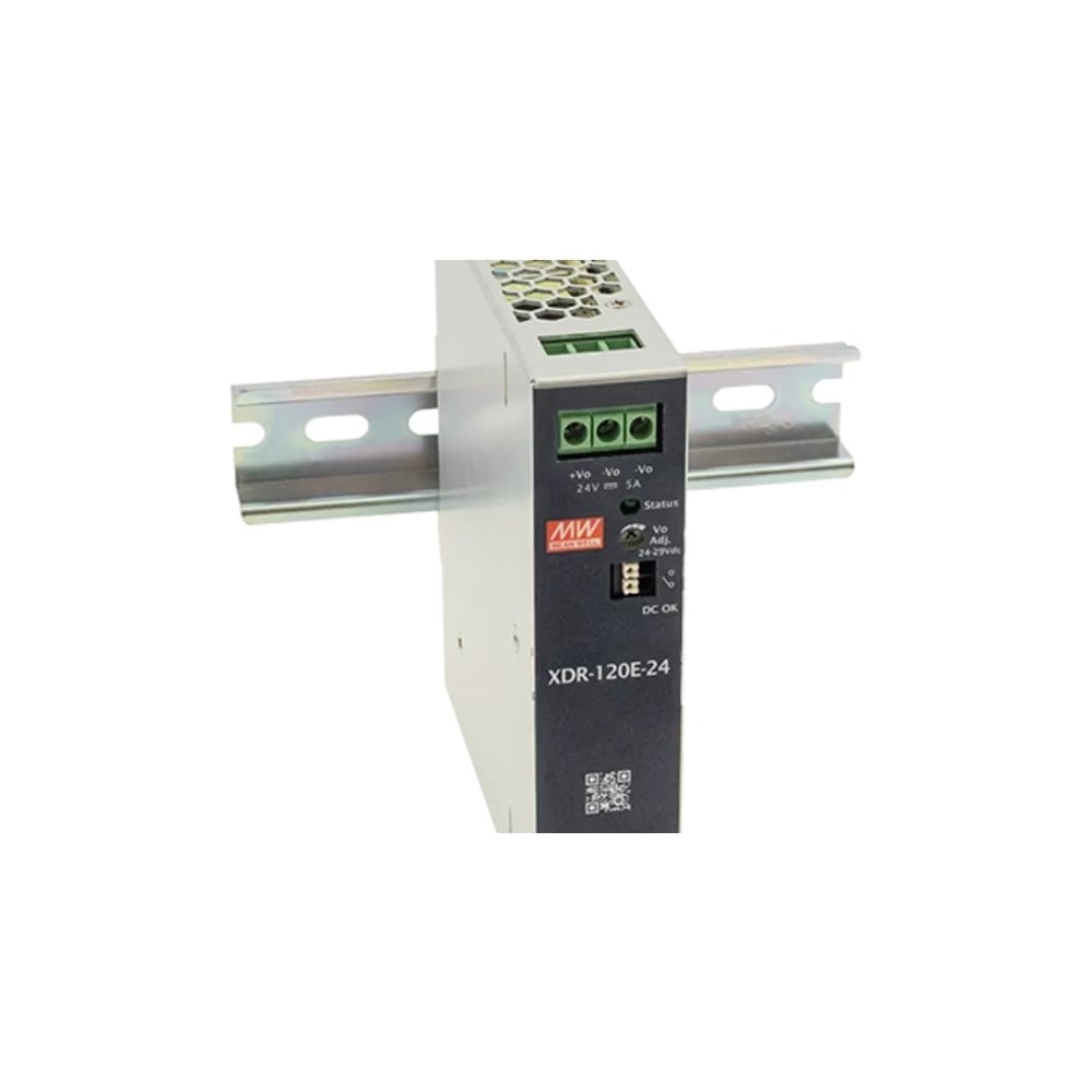 Изображение товара Источник питания Mean Well AC-DC XDR-120E-12 Т03762526 120 Вт с защитой