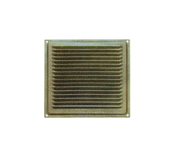 Изображение товара Решетка вентиляционная DOMART 200x200, с сеткой бронза антик 4620007780741