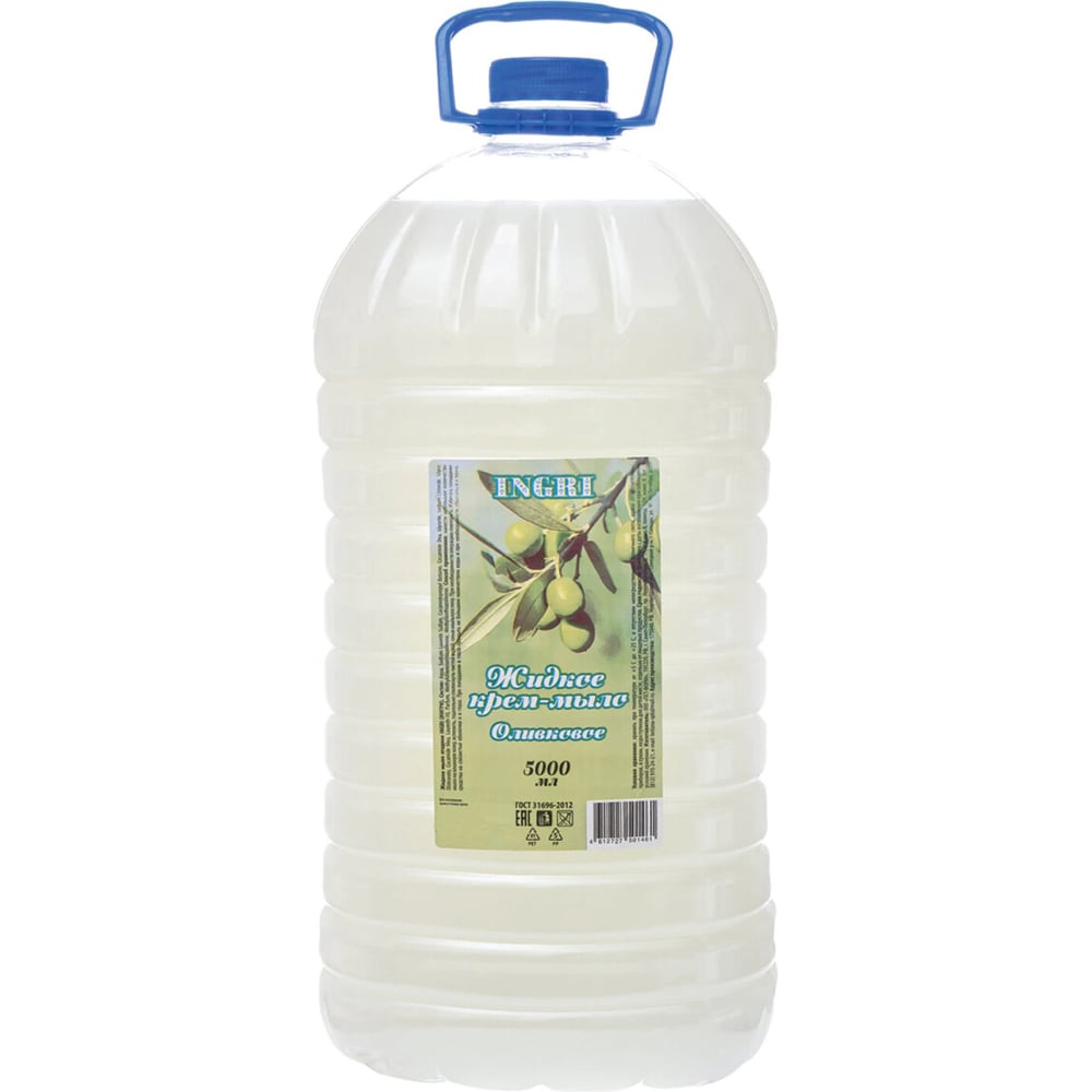 Изображение товара Жидкое мыло-крем ОФИСМАГ INGRI оливковое 5л
