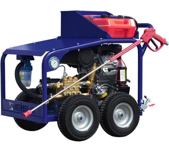 Изображение товара Гидродинамическая машина Посейдон 360 бар, 21 л/мин, бензин, насос Италия B24-360-21-ITL-Gun