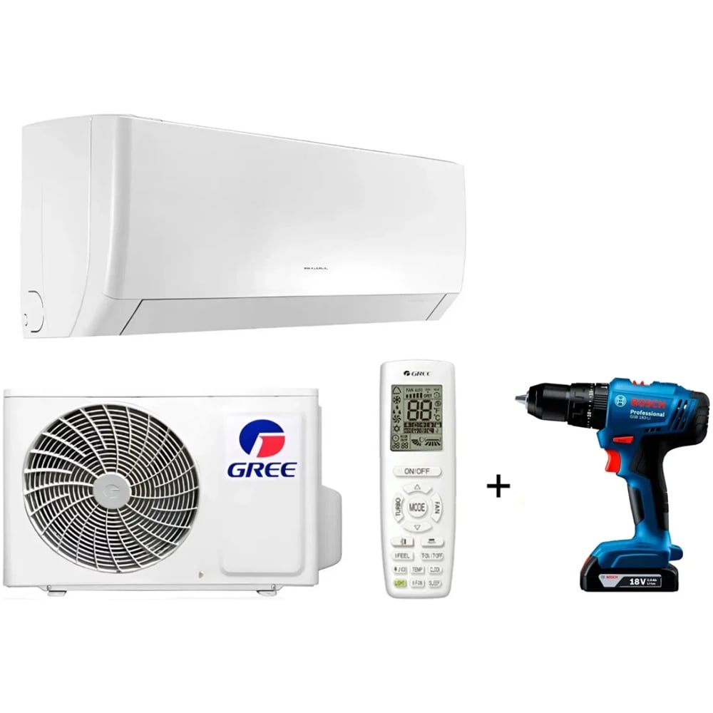 Изображение товара Настенная сплит-система Gree Pular Inverter R32 для охлаждения и обогрева