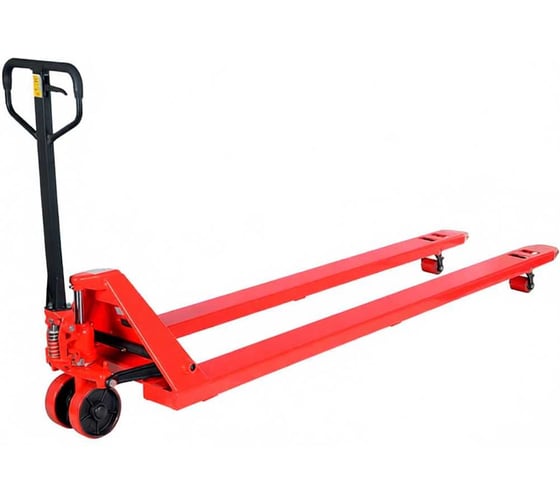 Изображение товара Гидравлическая тележка RAKUDA CP 25 LONG 2000 , 2500 кг, 2000*550, колёса п/у, ролики п/у CP25Long2000Rakuda