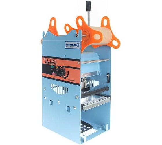 Изображение товара Запайщик пластиковой тары Foodatlas ручной (стакан d90) WY-802-F трейсилер ЦБ000001057