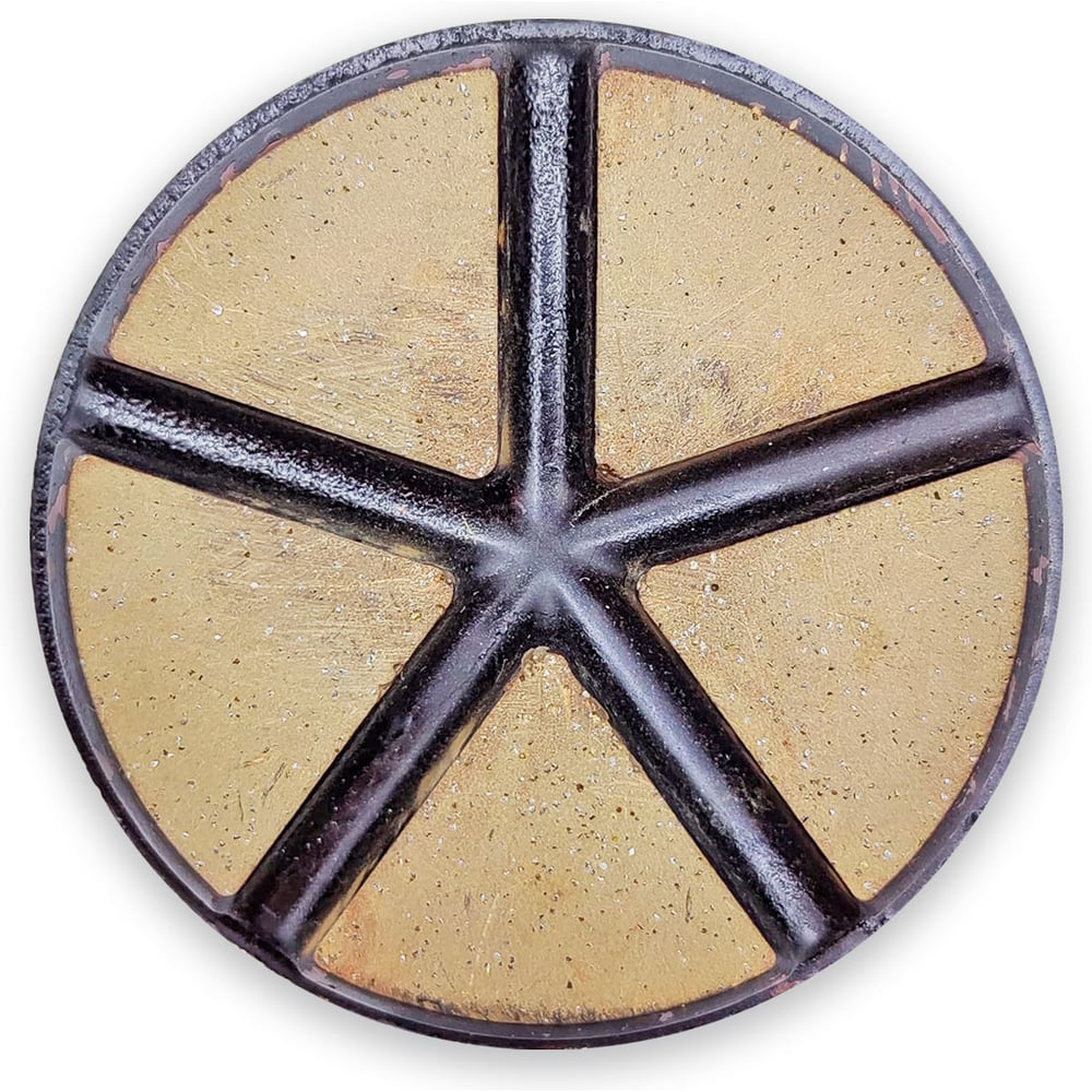 Изображение товара Полировальный алмазный пад AVA-K3 30# на керамической связке 80 мм для бетона и терраццо