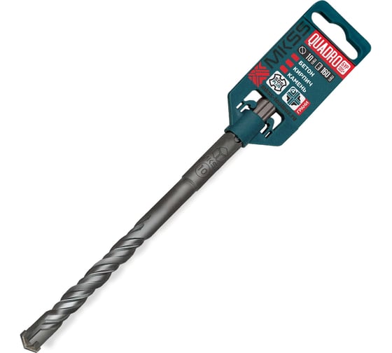 Изображение товара Бур по бетону Quadro MKSS Toolbox QS1016 10x160мм (SDS-plus) MKSS QS10160