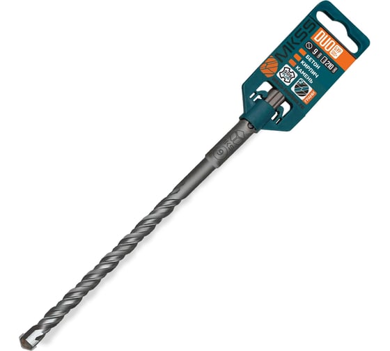 Изображение товара Бур по бетону Duo MKSS Toolbox DS0921 9x210мм (SDS-plus) MKSS DS09210