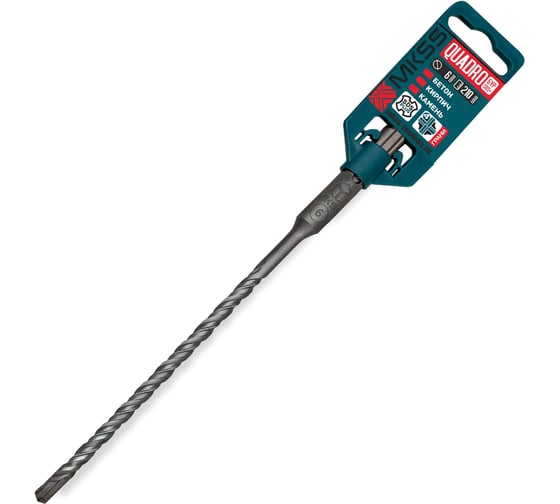 Изображение товара Бур по бетону Quadro MKSS Toolbox QS0621 6x210мм (SDS-plus) MKSS QS06210