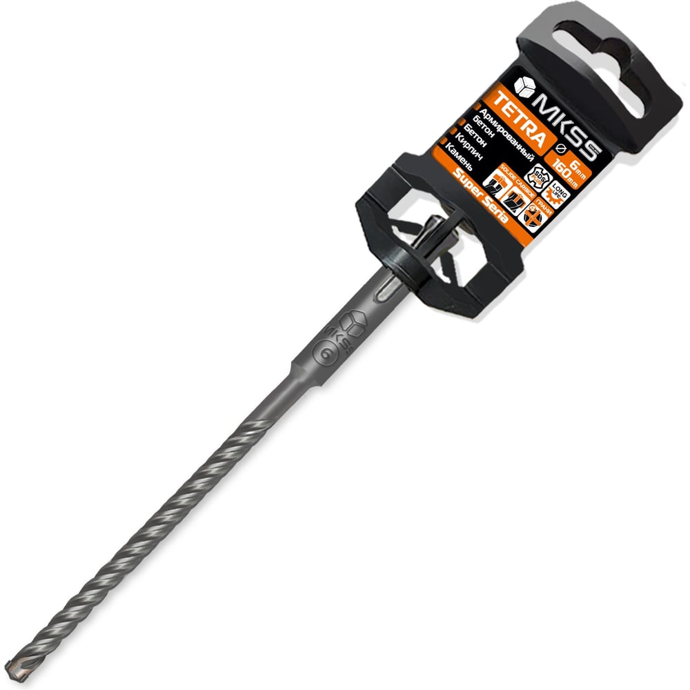 Изображение товара Бур по армированному бетону Tetra MKSS Toolbox SS5502 6x160 мм SDS-plus