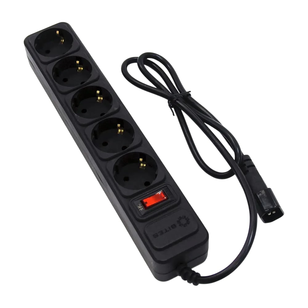 Изображение товара Сетевой удлинитель 5Bites 5S SP5B-118U с 5 розетками и защитой IP20