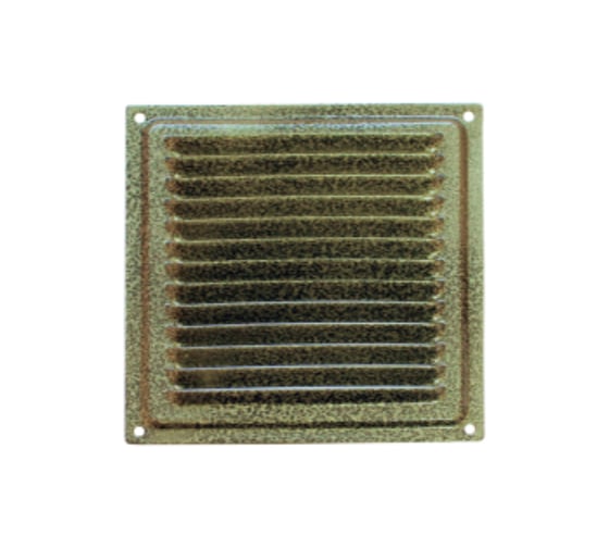 Изображение товара Решетка вентиляционная DOMART 150x150, с сеткой, бронза антик 4620007780444