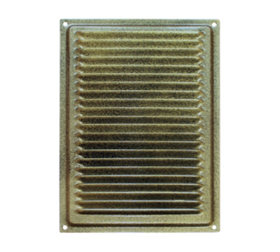 Изображение товара Решетка вентиляционная DOMART 170x240, с сеткой, бронза антик 4620007780543