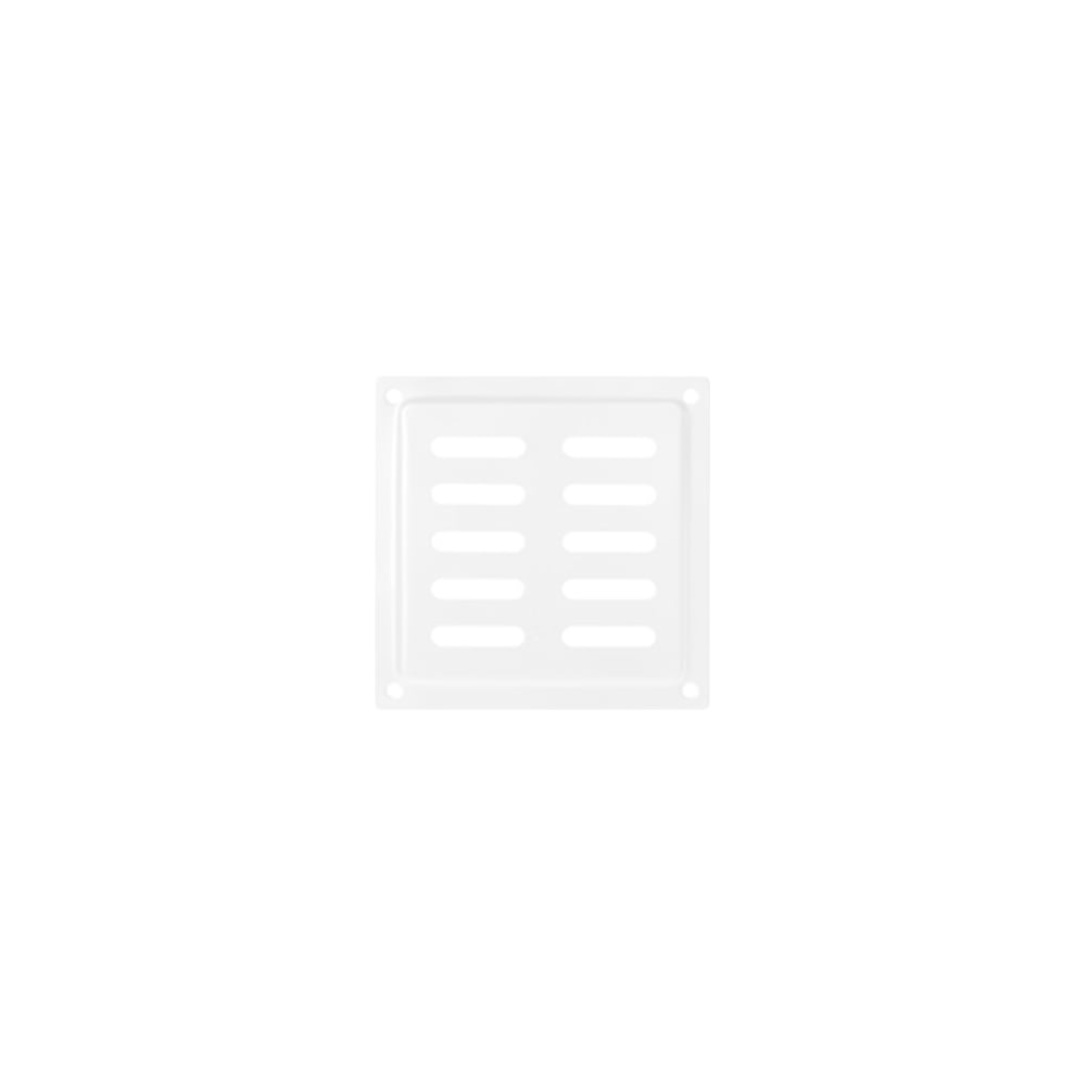 Изображение товара Решетка вентиляционная DOMART 100x100 с москитной сеткой белая модель 2