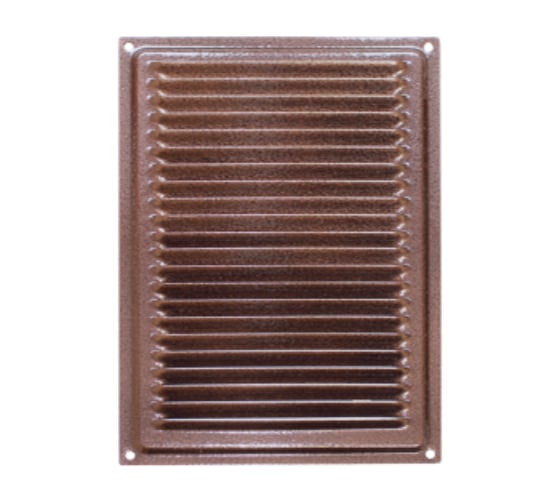 Изображение товара Решетка вентиляционная DOMART 170x240, с сеткой, медь антик 4620007780567