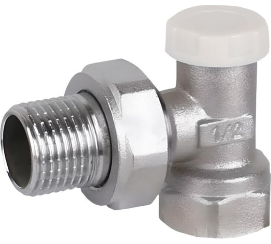 Изображение товара Вентиль настроечный для систем радиаторного отопления ViEiR угловой, нижний, 3/4 VR285