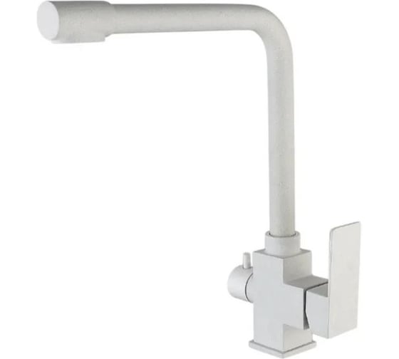 Изображение товара Смеситель для кухни под фильтр ViEiR высокий Г-образный нержавеющая сталь бежевый для мойки и системы очистки воды V15025-H