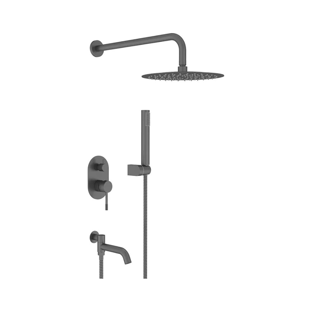 Изображение товара Встроенный смеситель ViEiR V403564-G на 3 режима графит для душа