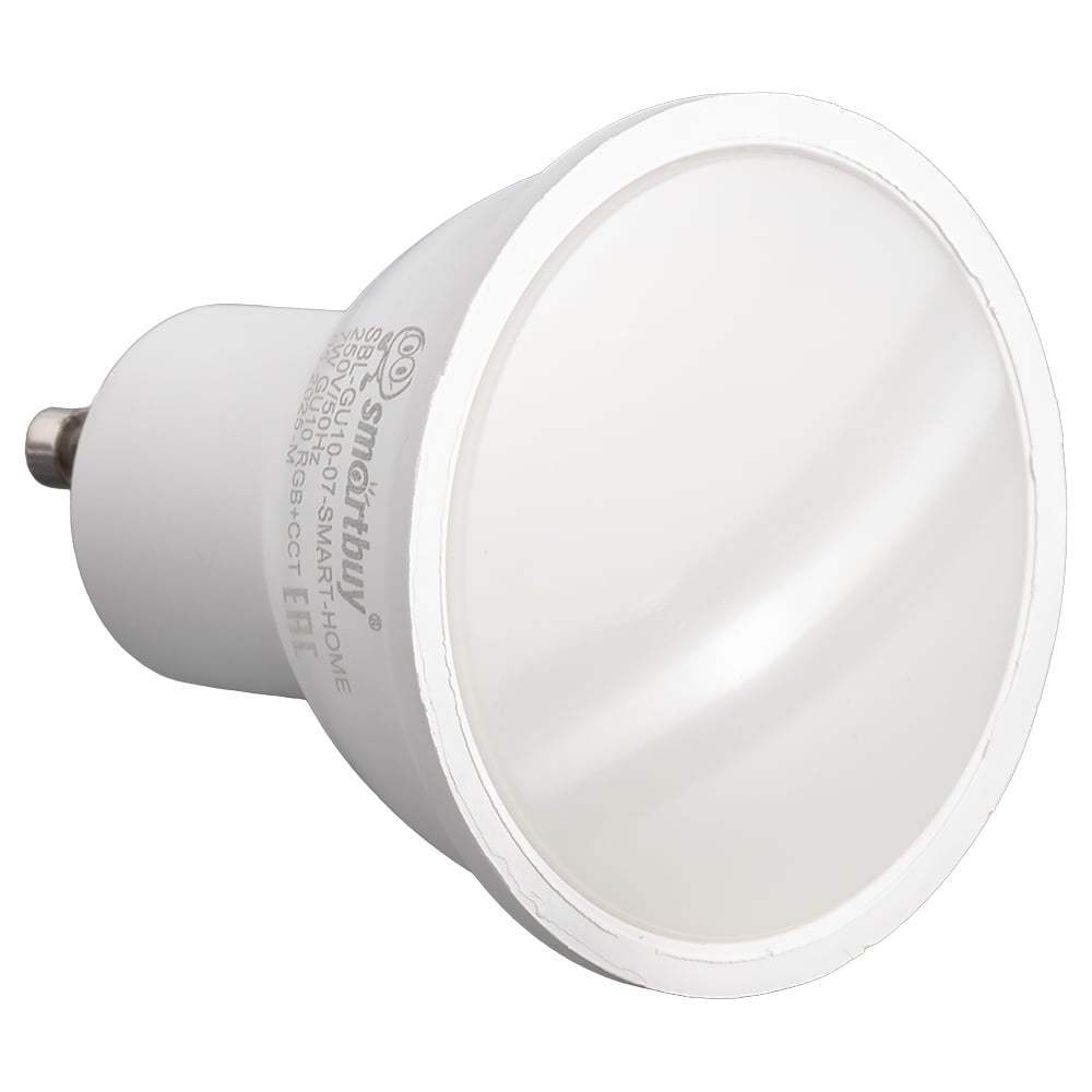 Изображение товара Умная лампочка SMARTBUY с Wi-Fi и Яндекс Алисой GU10 7Вт