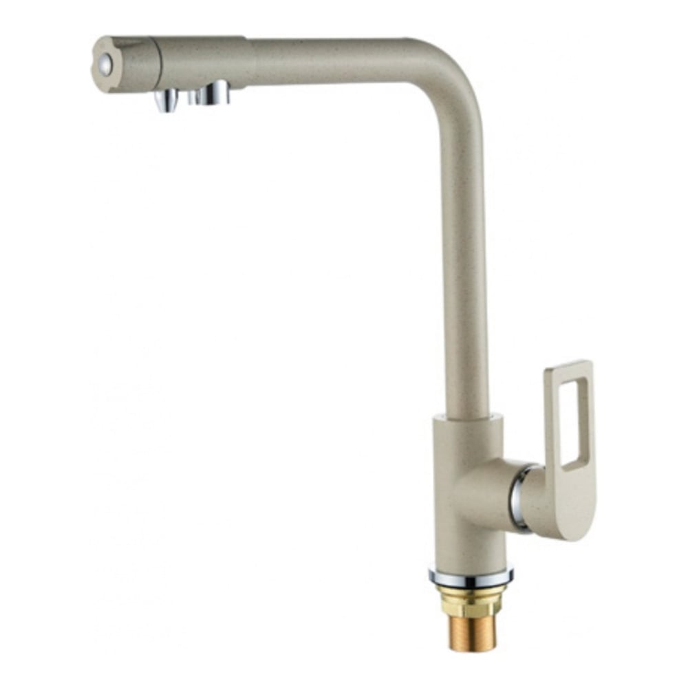 Изображение товара Смеситель для кухни под фильтр ViEiR высокий Г-образный светло-бежевый V15008-B