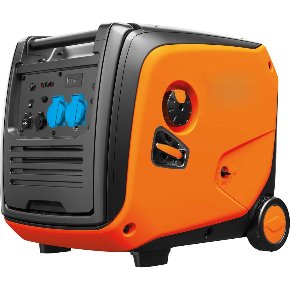 Изображение товара Бензиновый инверторный генератор Кратон IGG 4000E 4кВт шумозащитный