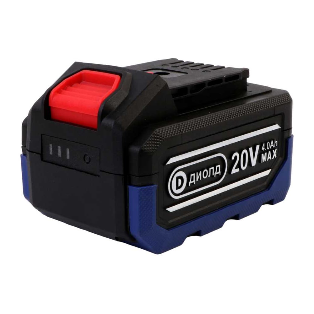 Изображение товара Аккумулятор аккумуляторная ДИОЛД серии ЛИ-02С 20 В 4 А*ч универсальная