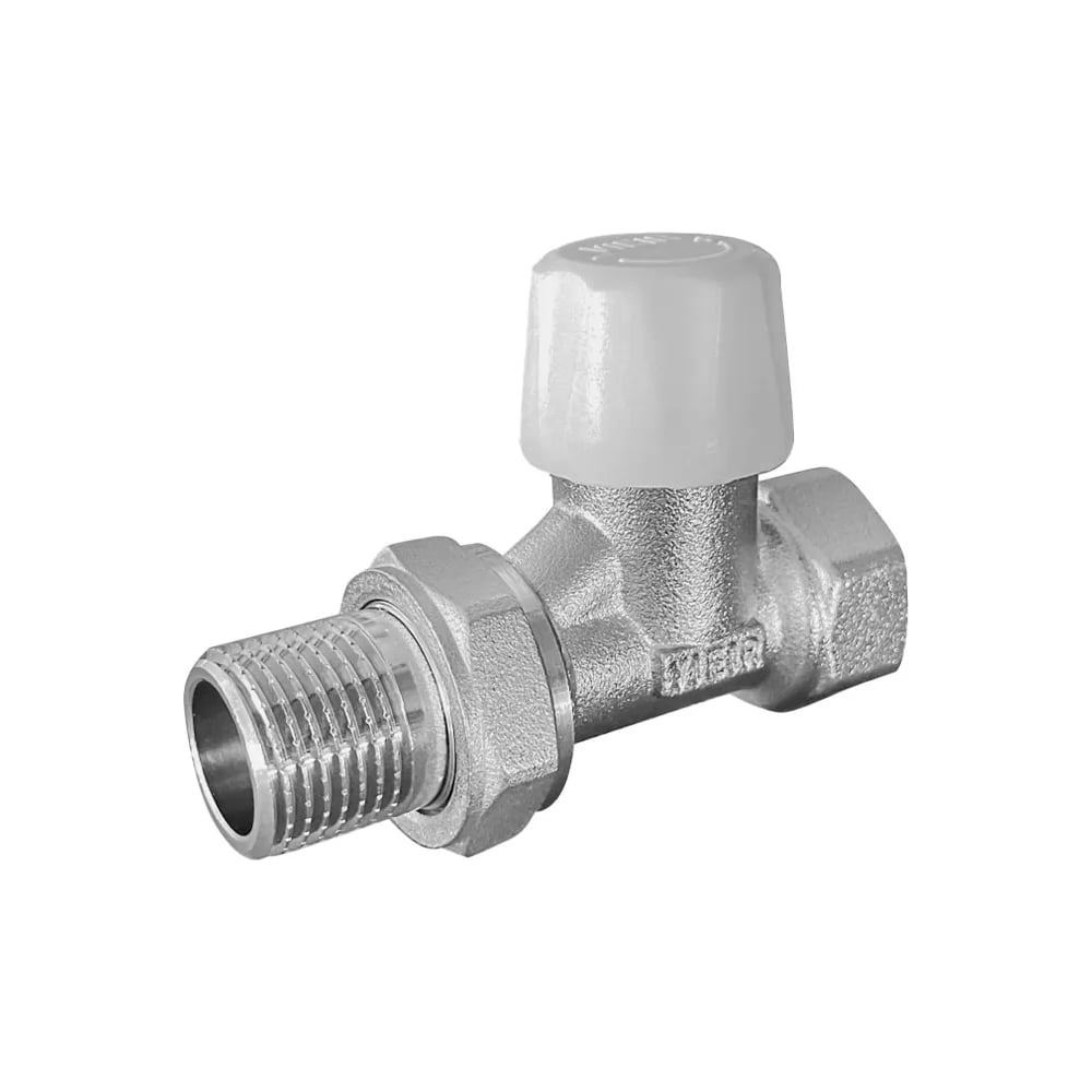 Изображение товара Вентиль радиаторный для регулировки подачи теплоносителя ViEiR прямой 1/2 VR433-01