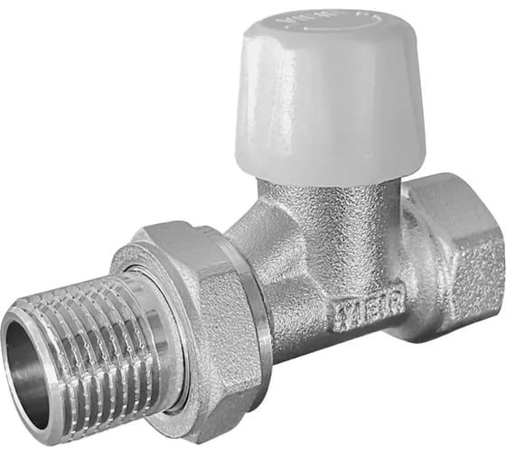 Изображение товара Вентиль радиаторный для регулировки подачи теплоносителя ViEiR прямой, нижний, 1/2 VR433-01