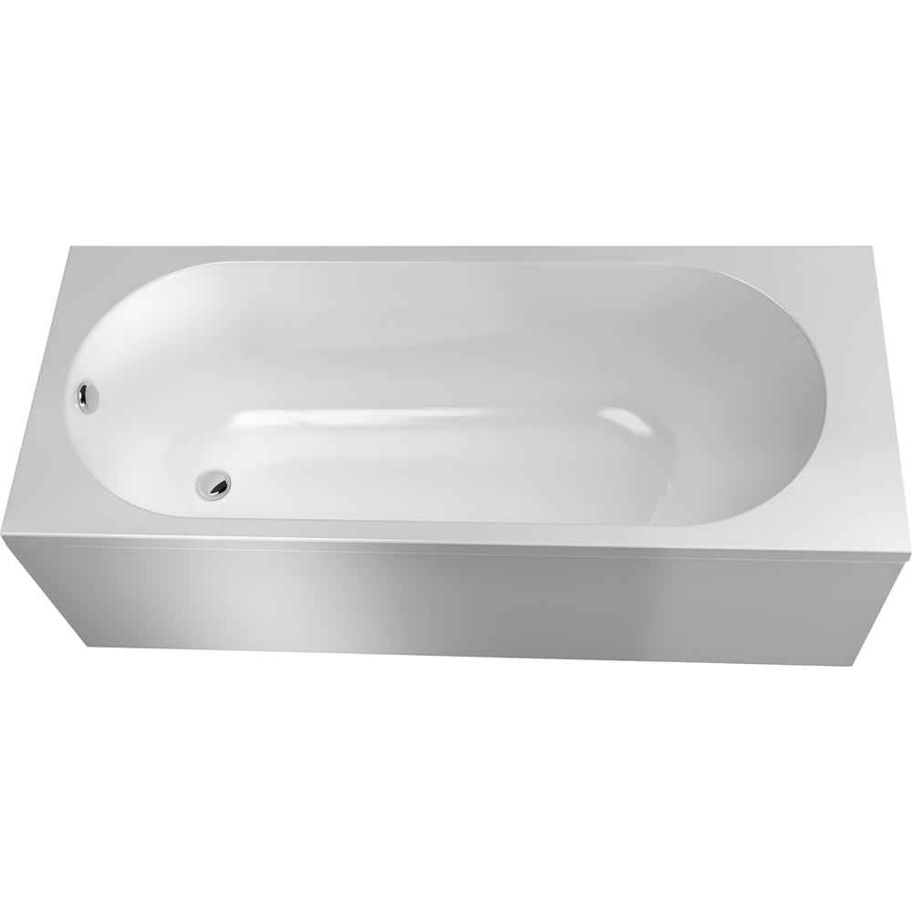 Изображение товара Ванна Marka One ATLAS 1600x700 акриловая прямоугольная ванна белая