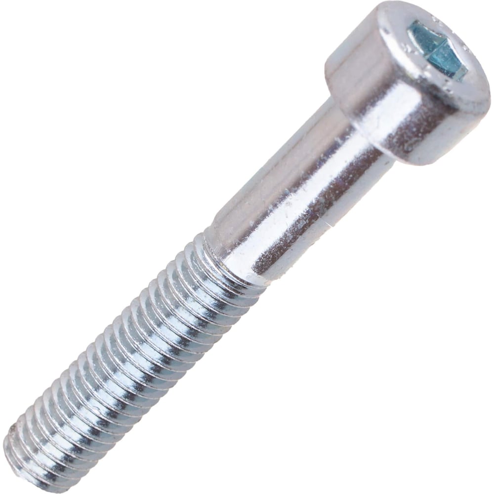 Изображение товара Болт Стройбат с внутр. шестигр. DIN 912 М 8x30 (белый цинк 80 шт) 618670