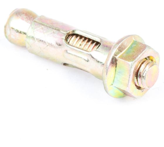 Изображение товара Анкерный болт Стройбат с гайкой 20x250 (цинк 10 шт) 606230