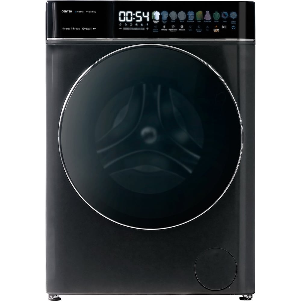 Изображение товара Стиральная машина Centek CT-1967 8 кг с сушкой и сенсорным управлением