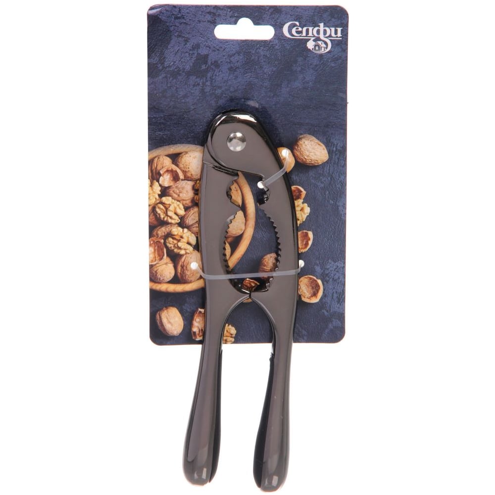 Изображение товара Металлический орехокол Селфи IDEALE 339-813 нержавеющая сталь компактный