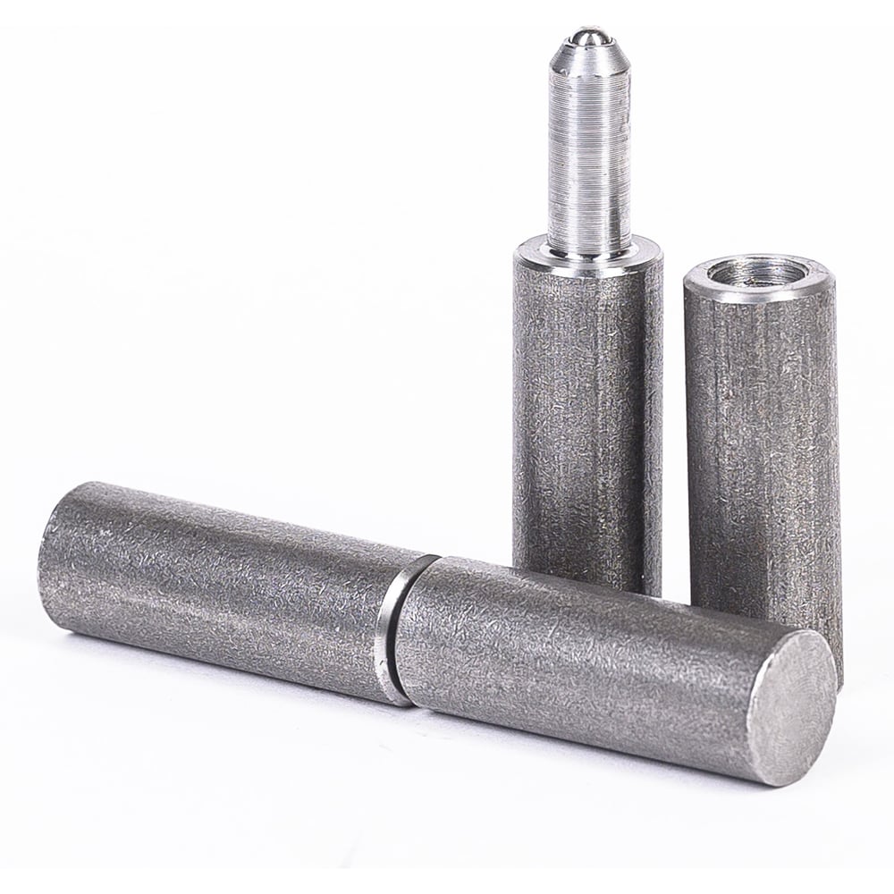 Изображение товара Гаражные петли Крепстор с шариком 18х100 мм 4 шт. надежное крепление ворот