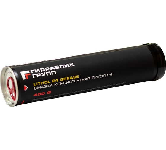 Изображение товара Смазка Гидравлик Групп Литол-24 400 г (картуш / туба / картридж под пистолет) GG00031215