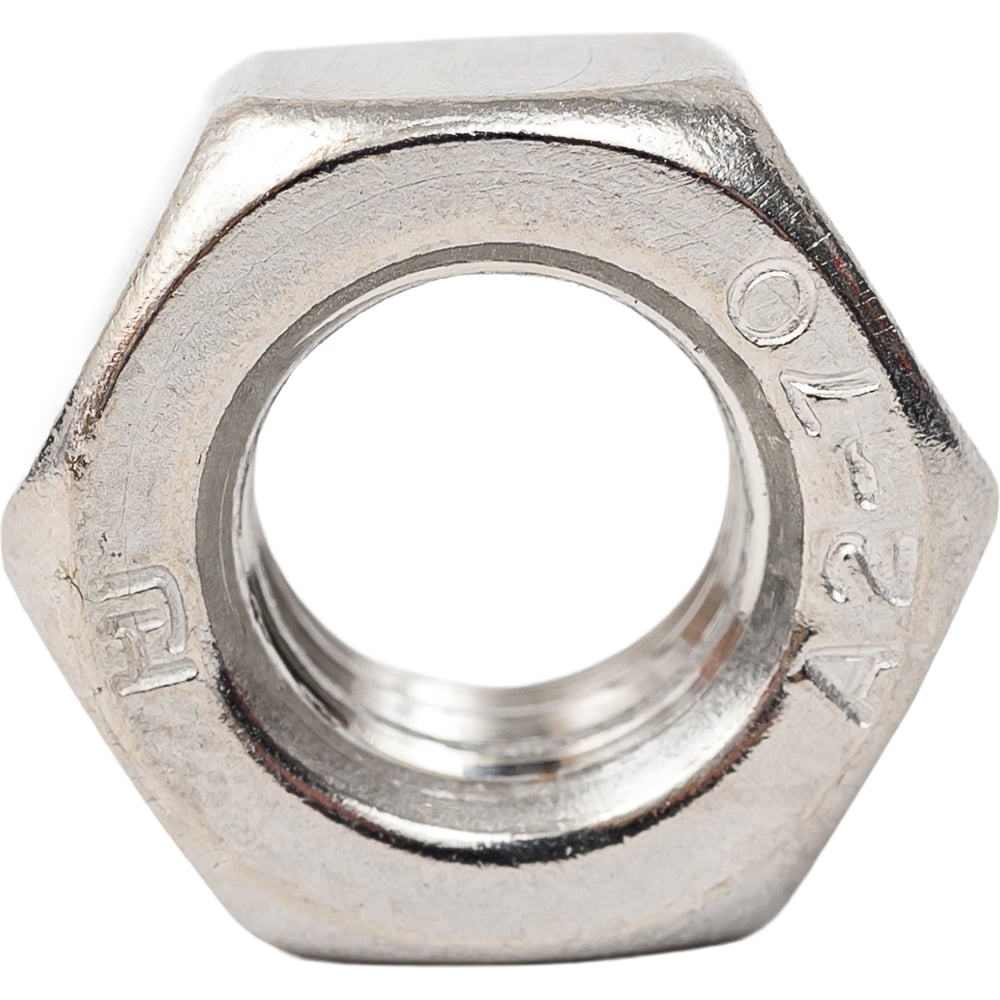 Изображение товара Гайка DIN934 шестигранная нержавеющая сталь M8 15 шт Gigant