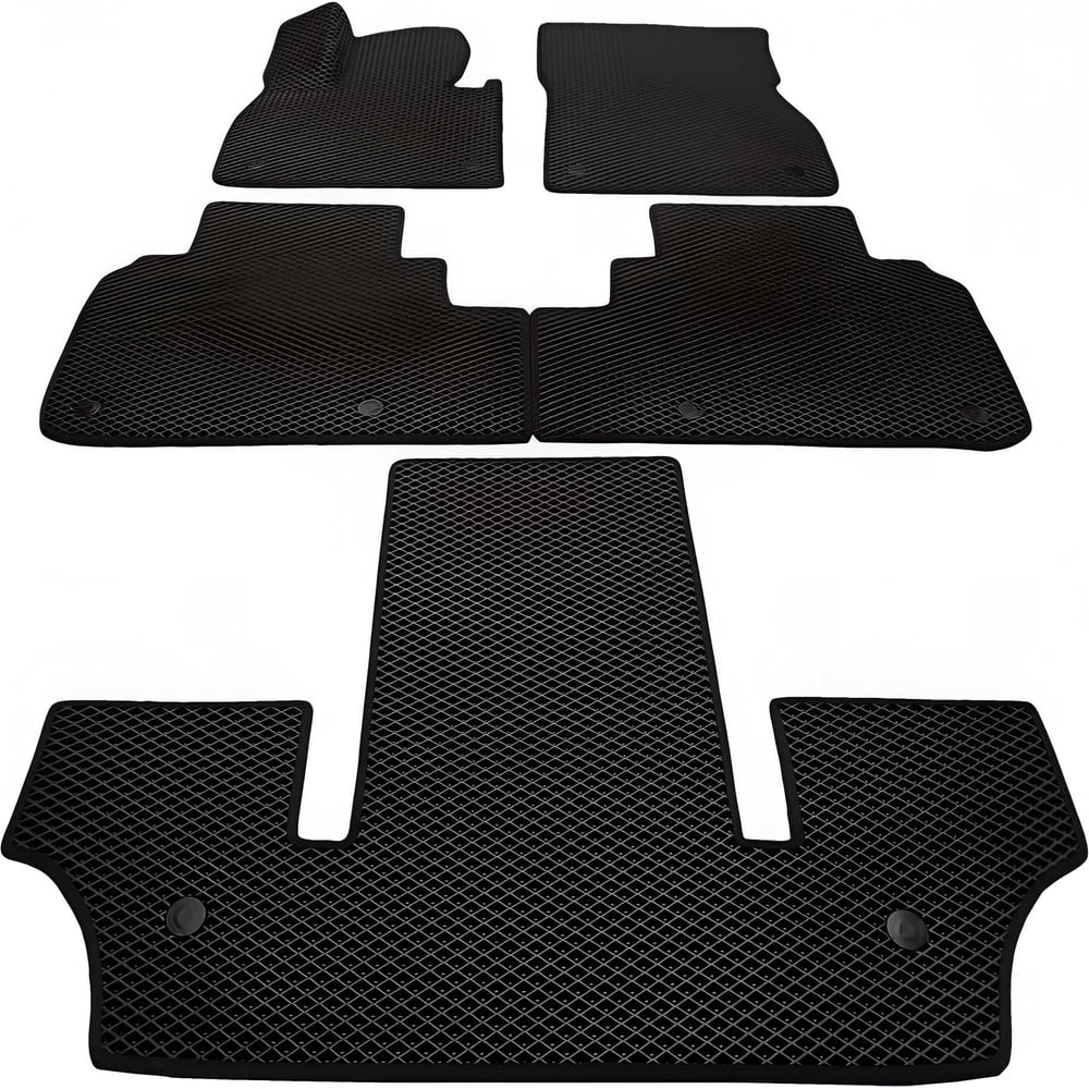 Изображение товара Автомобильные коврики черные для Li Auto Lixiang L9 комплект 5 шт