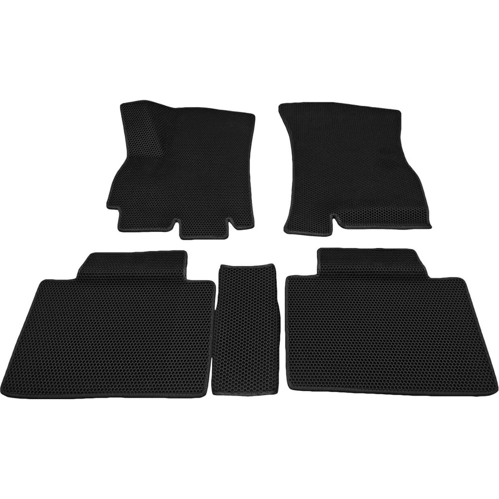 Изображение товара Коврики черные для салона Exeed LX 2019-2025 комплект 5 шт.