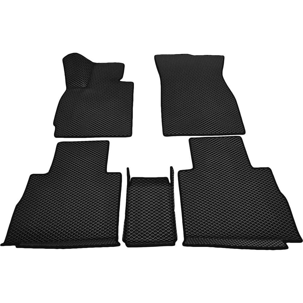 Изображение товара Автомобильные коврики черные Сварком для Exeed RX 2023-2024